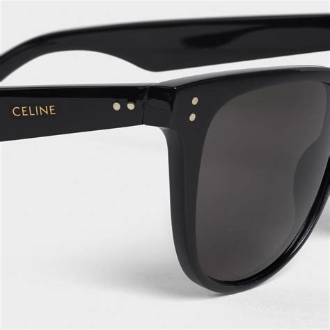 celine black framed sunglasses with rose tint|SUNGLASSES WOMEN .